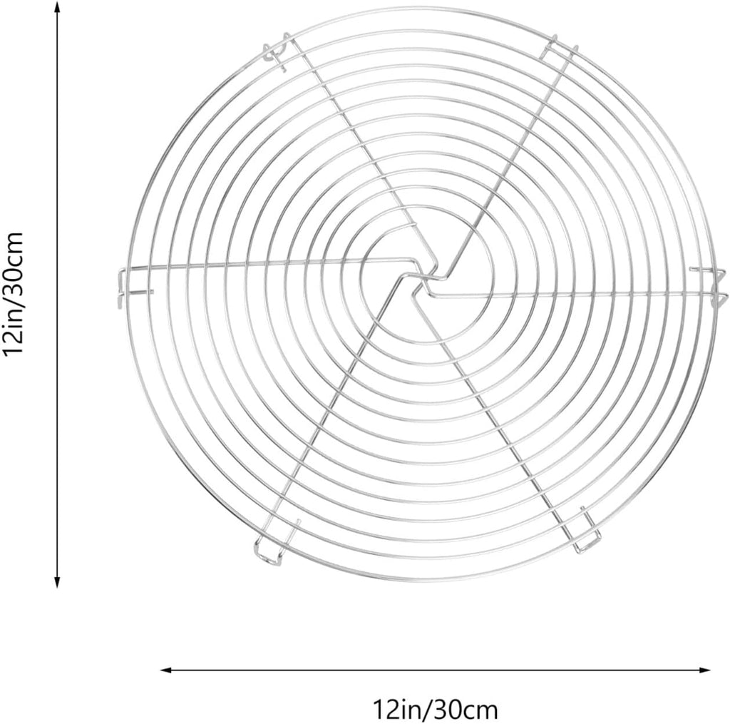 DOITOOL 12 Inch Round Stainless Steel Cake Cooling Rack G134339