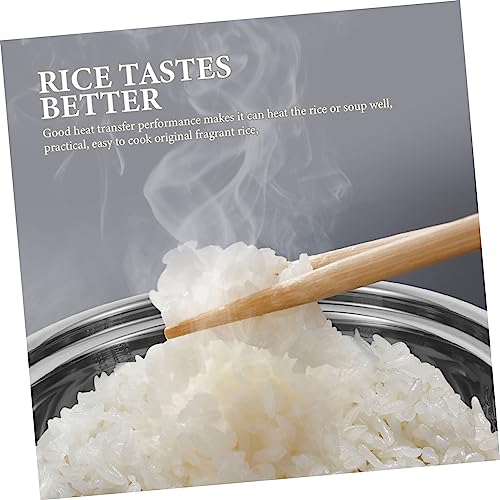 SWOOMEY Rice Cooker Liner Nonstick Stainless Steel Inner Pot F14976