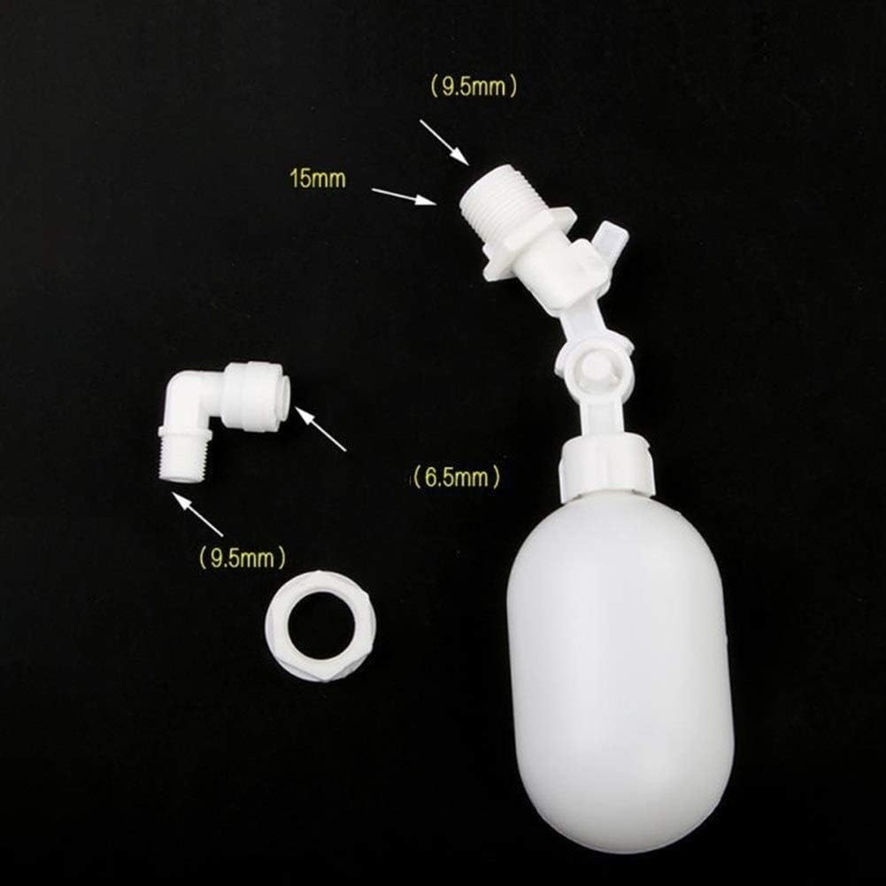 Adjustable Mini Plastic Float Valve for Aquarium RO DI System H3181