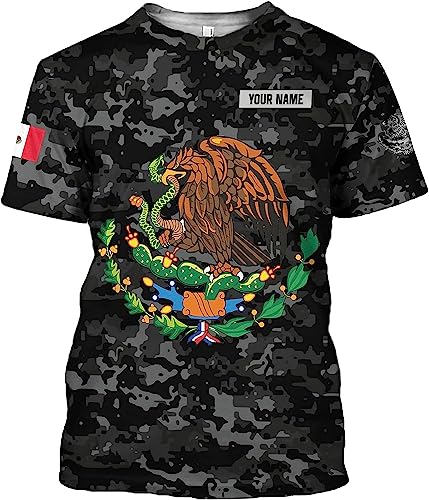 Personalized Mexican Shirts for Men and Women S134