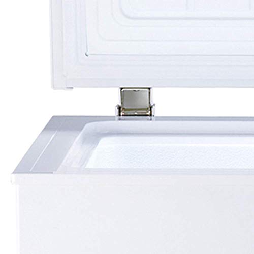 Smad Chest Freezer 10 Cu.Ft with 3 Removable Baskets and Lock, White P437514