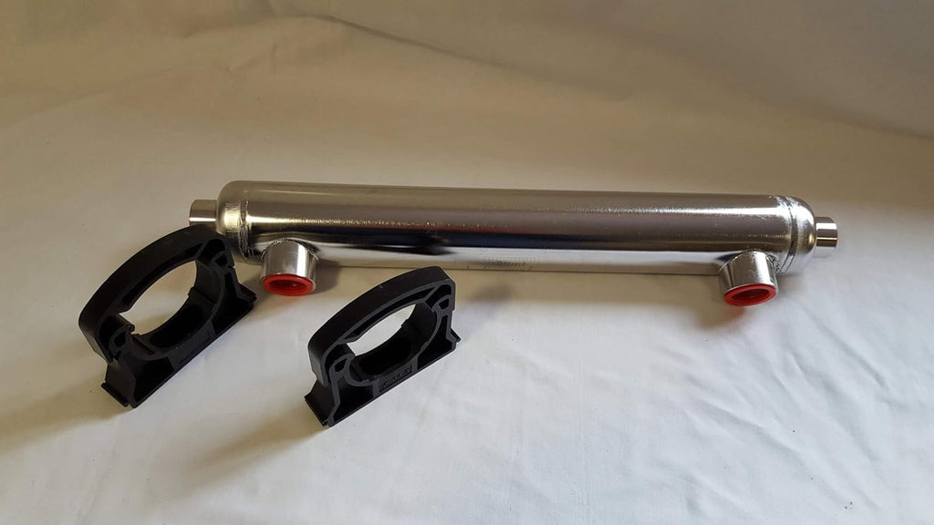 Stainless Steel Tube & Shell Heat Exchanger for Pools and Spas P155