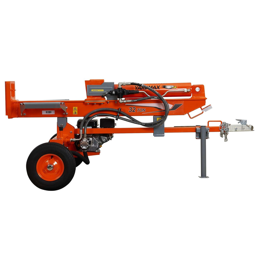 Yardmax Gas Log Splitter 32 Ton 2-Way Full Beam Briggs & Stratton Engine Z973