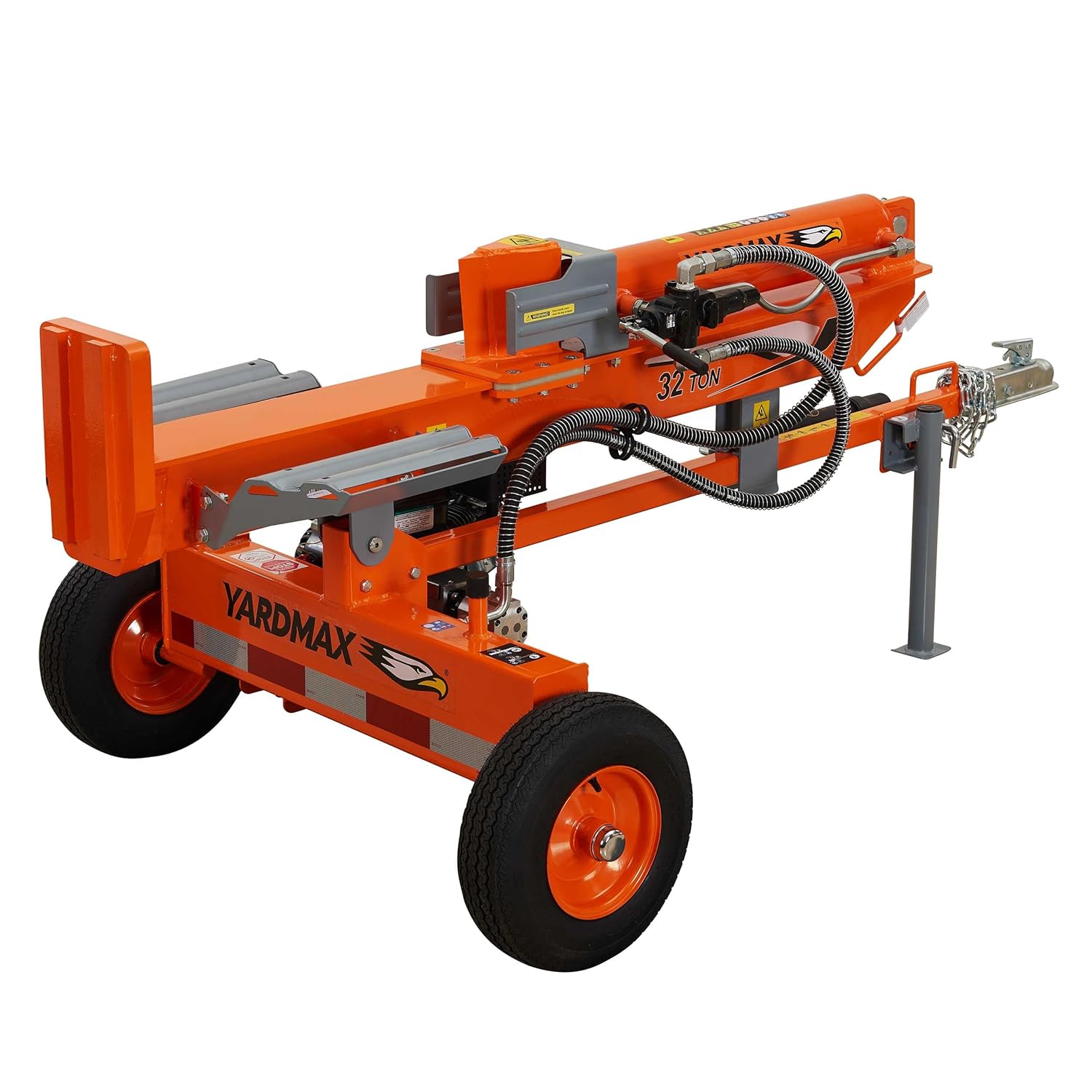 Yardmax Gas Log Splitter 32 Ton 2-Way Full Beam Briggs & Stratton Engine Z973