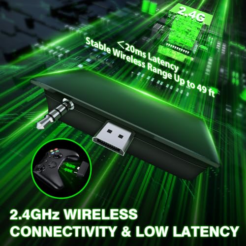 WolfLawS X3 Wireless Gaming Headset for Xbox, PS5, PC, Switch Y986030