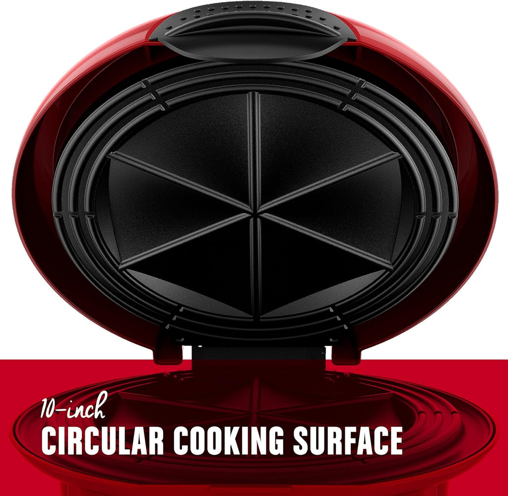 George Foreman Electric Quesadilla Maker, Red, 10 Inch T2137
