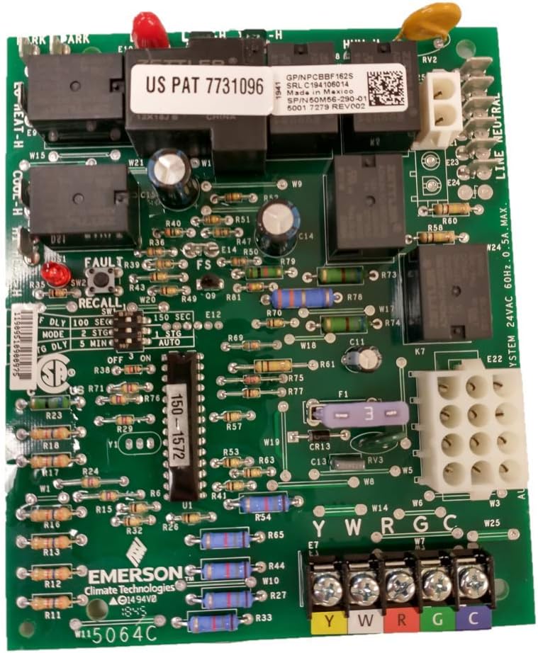 OEM Upgraded Replacement for Goodman Furnace Control Circuit Board PCBBF132