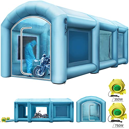 Happybuy Inflatable Paint Booth with Filter System Portable A133