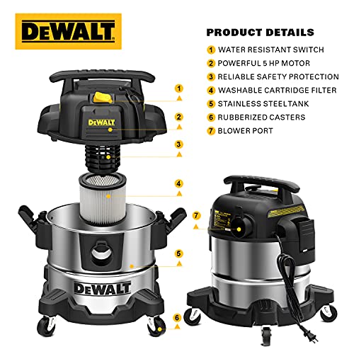 DEWALT Wet/Dry Shop Vacuum O52734