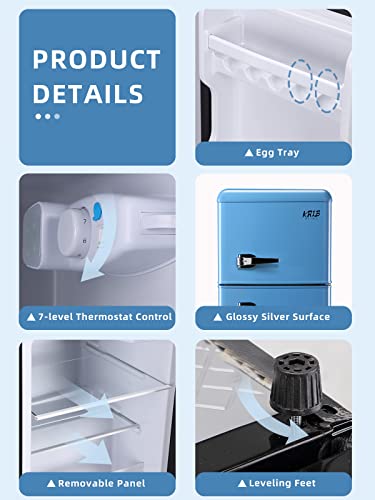 KRIB BLING ZT Refrigerator E2058
