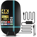 Clear HD TV Antenna 620 Miles Long Range Antenna for Smart TV