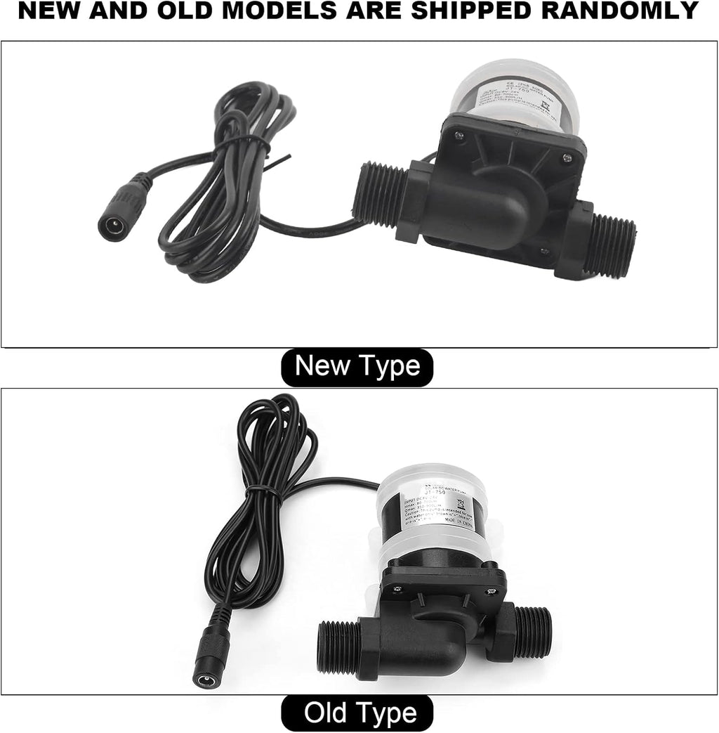 24V 800L/H Mini Submersible Water Pump JT-750D4 for Solar Water Heater N8515