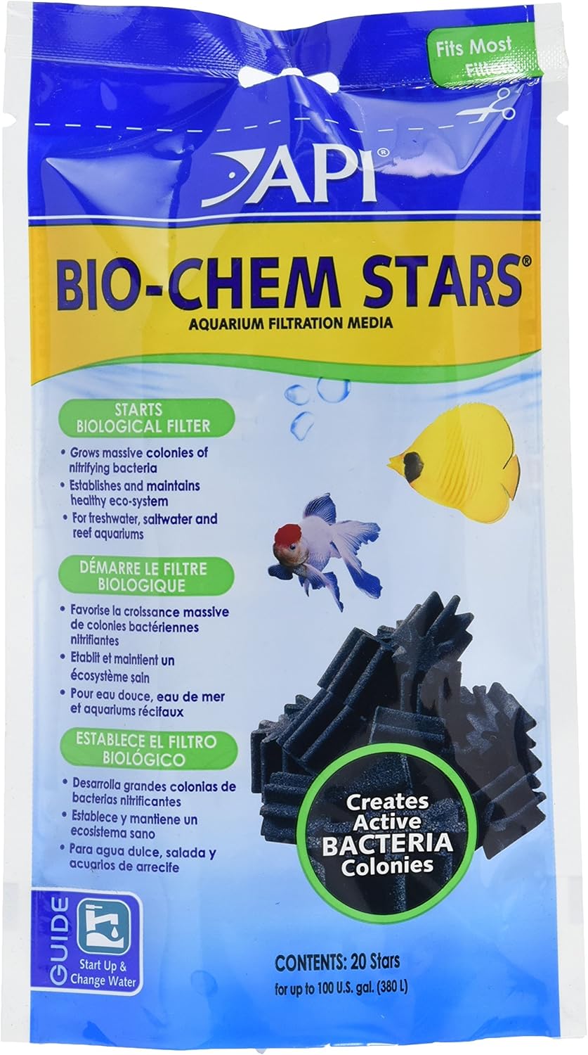 API BIO-CHEM STARS Filtration Media 20-Count