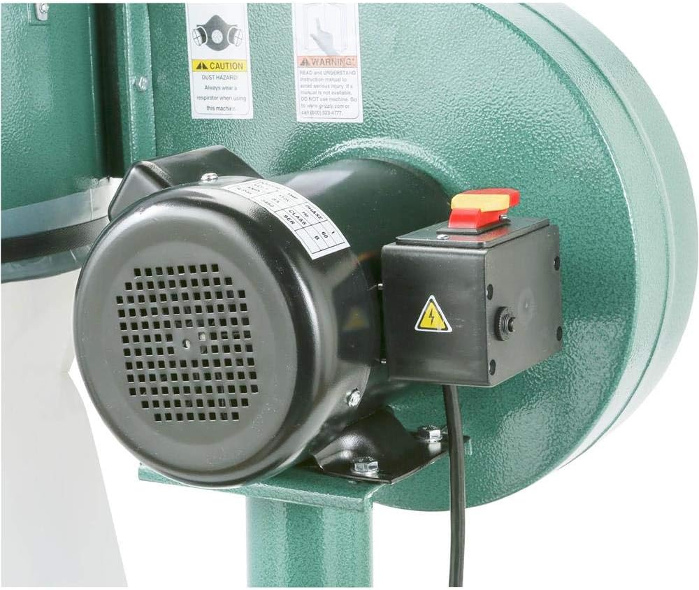 Grizzly G8027 1 HP Portable Dust Collector C3281