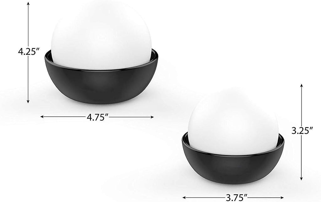Natural Stone Room Humidifier - Cordless Ceramic, Set of 2 A587554