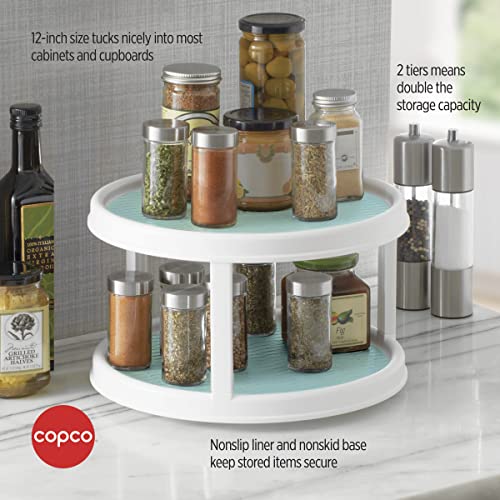 Copco Non-Skid 2-Tier Lazy Susan Turntable G251