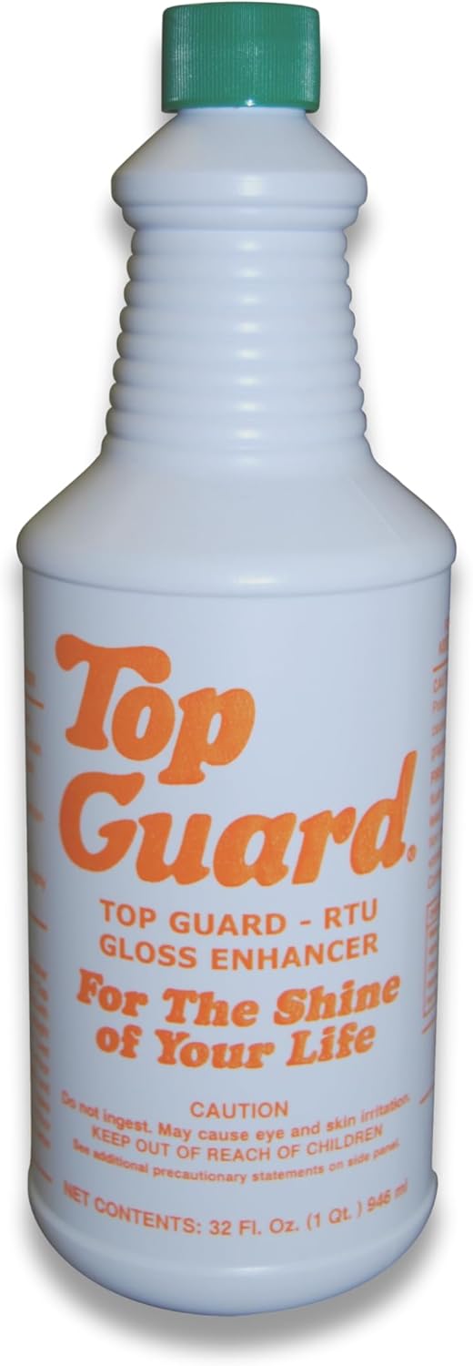 TOP GUARD Quick Shine Floor Finish for All Floors (12x1 Quart) P415