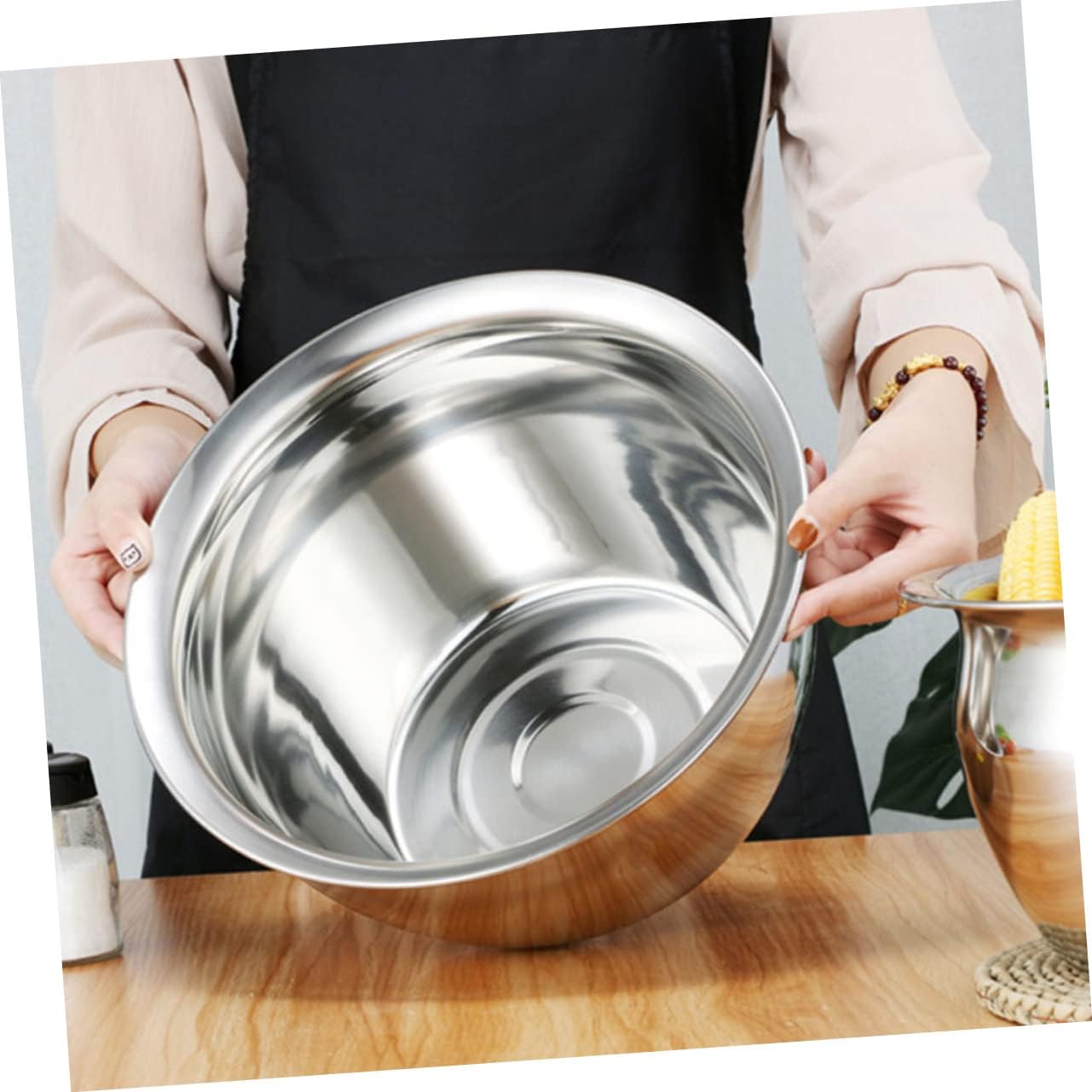 Ciieeo Stainless Steel Oil Drippings Container Bowl J38714