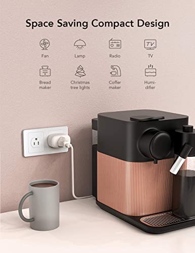 Nooie Alexa Smart Plug, WiFi Smart Outlet with Voice Control, 4 Packs I4672