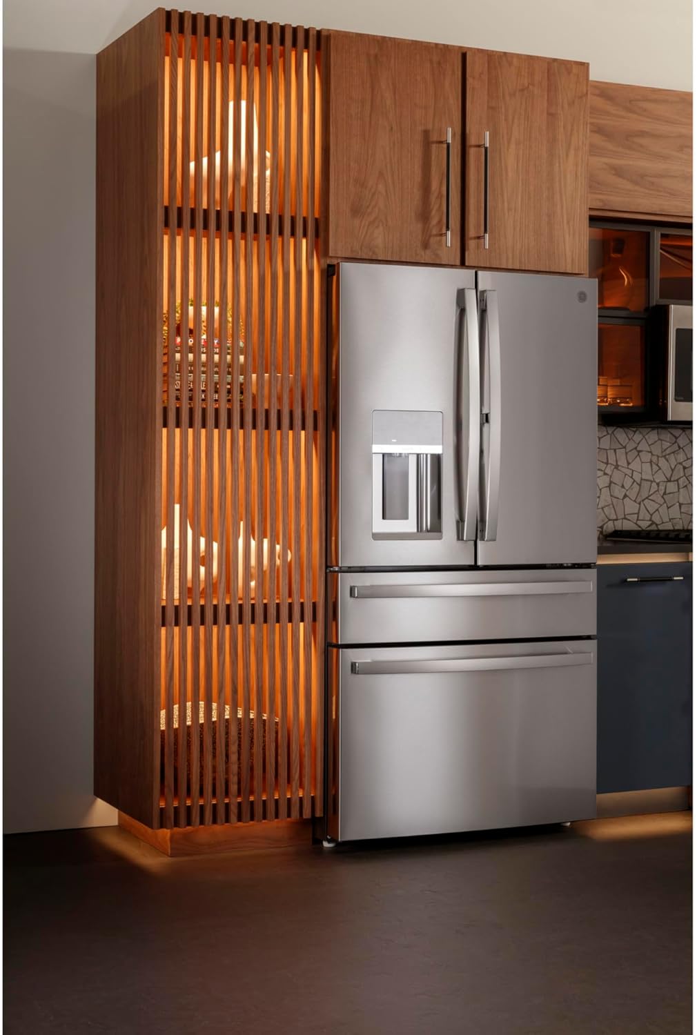 GE Profile PVD28BYNFS 27.6 Cu.Ft. Stainless French Door Refrigerator Z9569