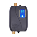 Small Electric Tankless Water Heater - 110v 3000w On-Demand Instant Hot Water Heater for Under Sink Kitchen - 4.6x2.8x6.3in RV Mini Water Heater, IPX4 Waterproof Level