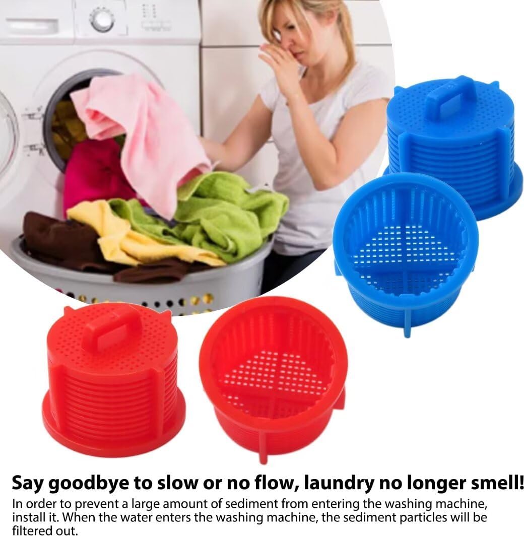 AGM73269501 Washer Water Inlet Valve Filter Screen 4-Pack for LG Washing Machines H75075