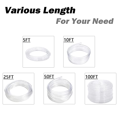 DAVCO Clear Tubing with 2 Stainless Clamps S427773