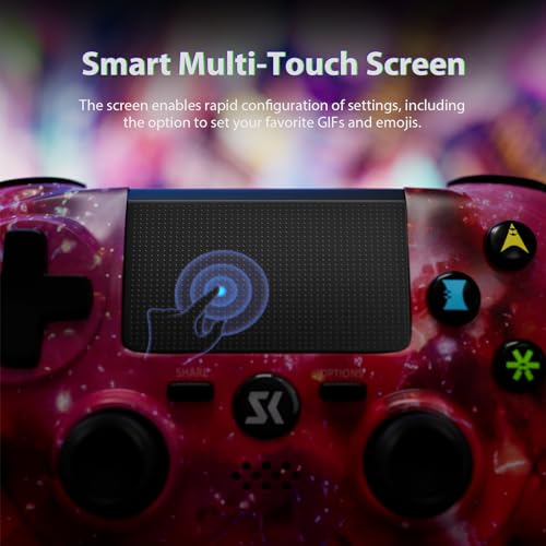 Wireless Controller for PS4 with Double Vibration & Motion Sensor H364640