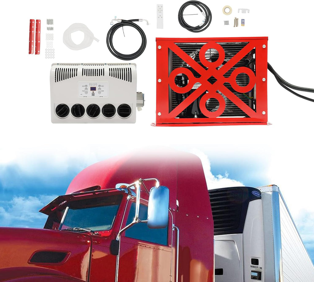 11000BTU 12V Mini Split Air Conditioner for Trucks RVs and Construction Vehicles P474326