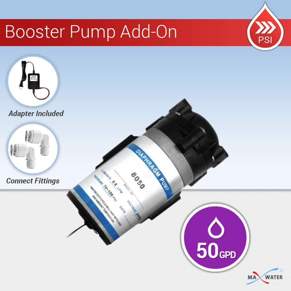 RO DI Booster Pump for 50-75 GPD with Transformer S835670
