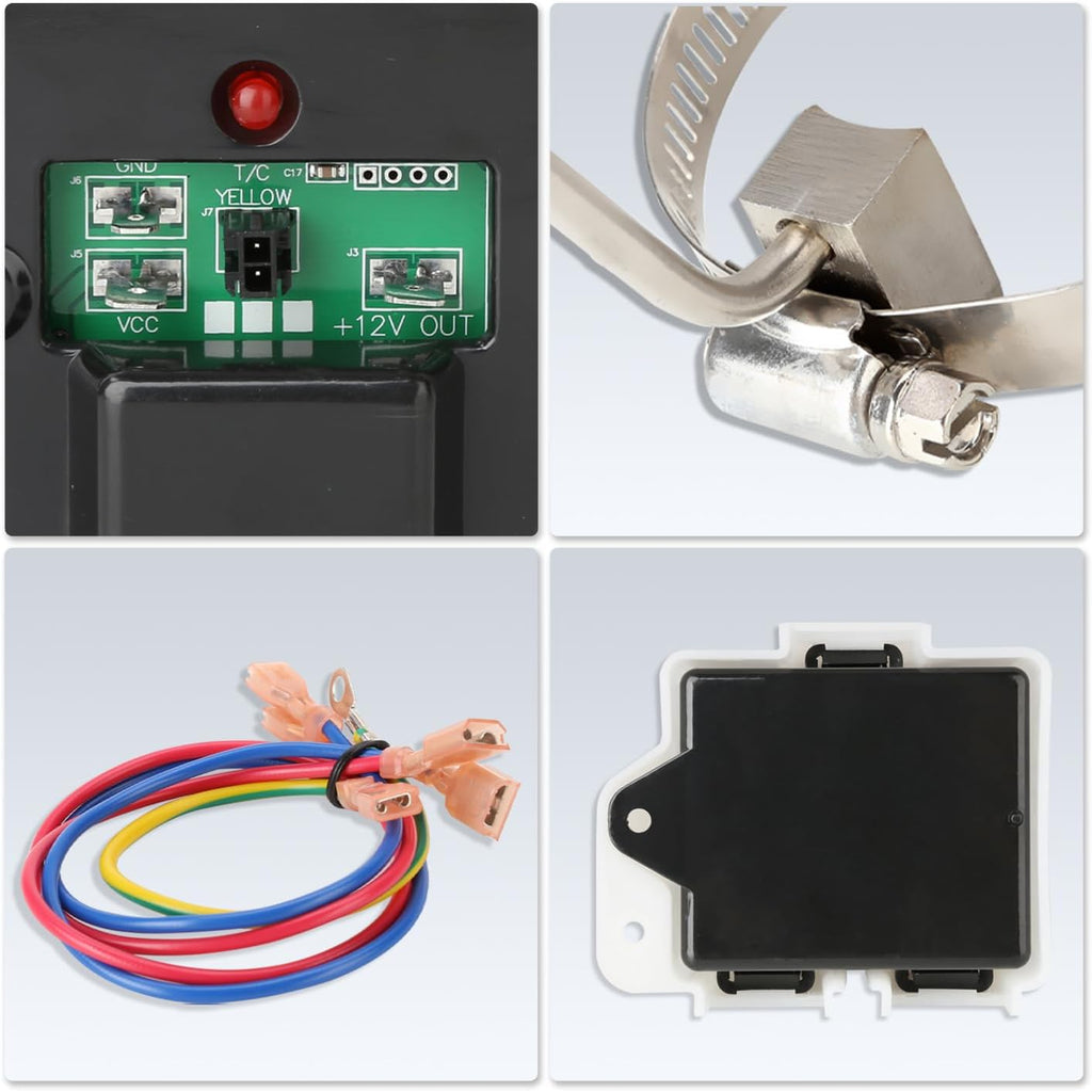 NIHAO 637360 Temp Monitor Control Kit for Norcold RV Refrigerators O5551