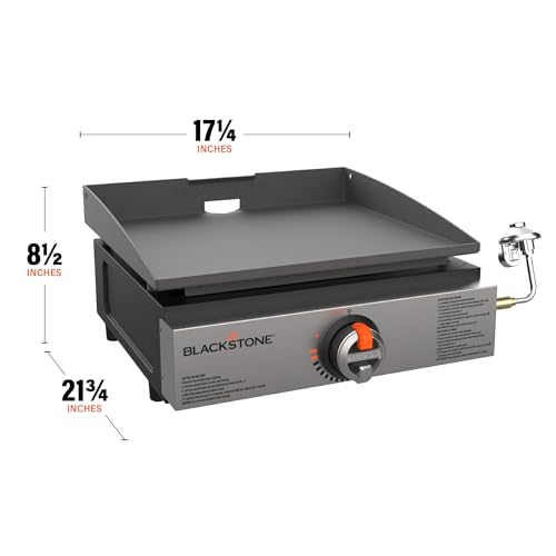 Blackstone Original 17" Tabletop Griddle Propane Gas Portable Flat Top Grill Station K801499