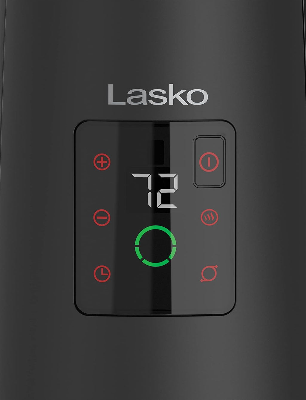 Lasko 360-Degree Oscillating Ceramic Tower Heater, 1500W, Black V144561