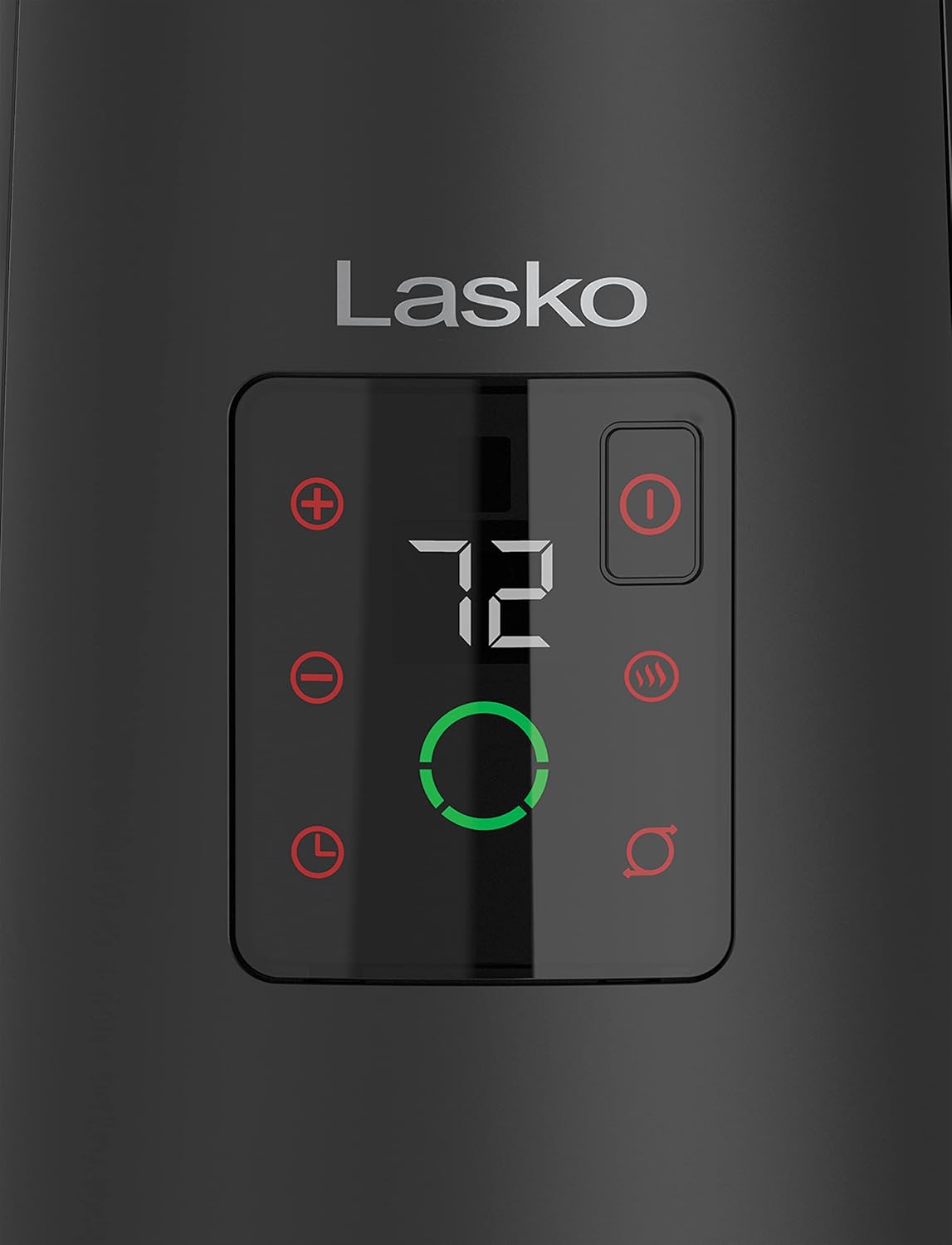Lasko 360-Degree Oscillating Ceramic Tower Heater, 1500W, Black V144561