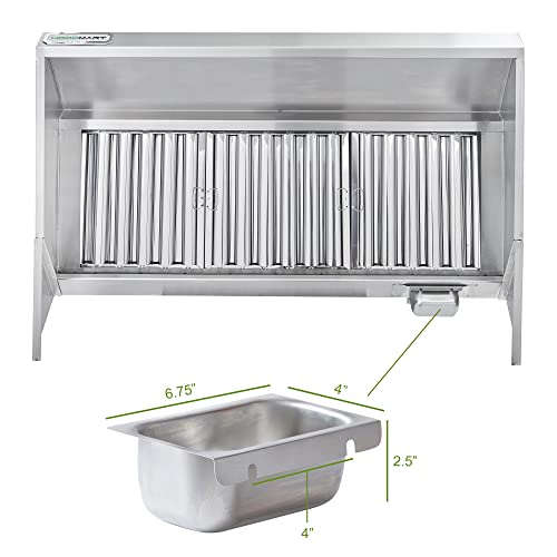 Concession Trailer Hood System with Fire Suppression C1900