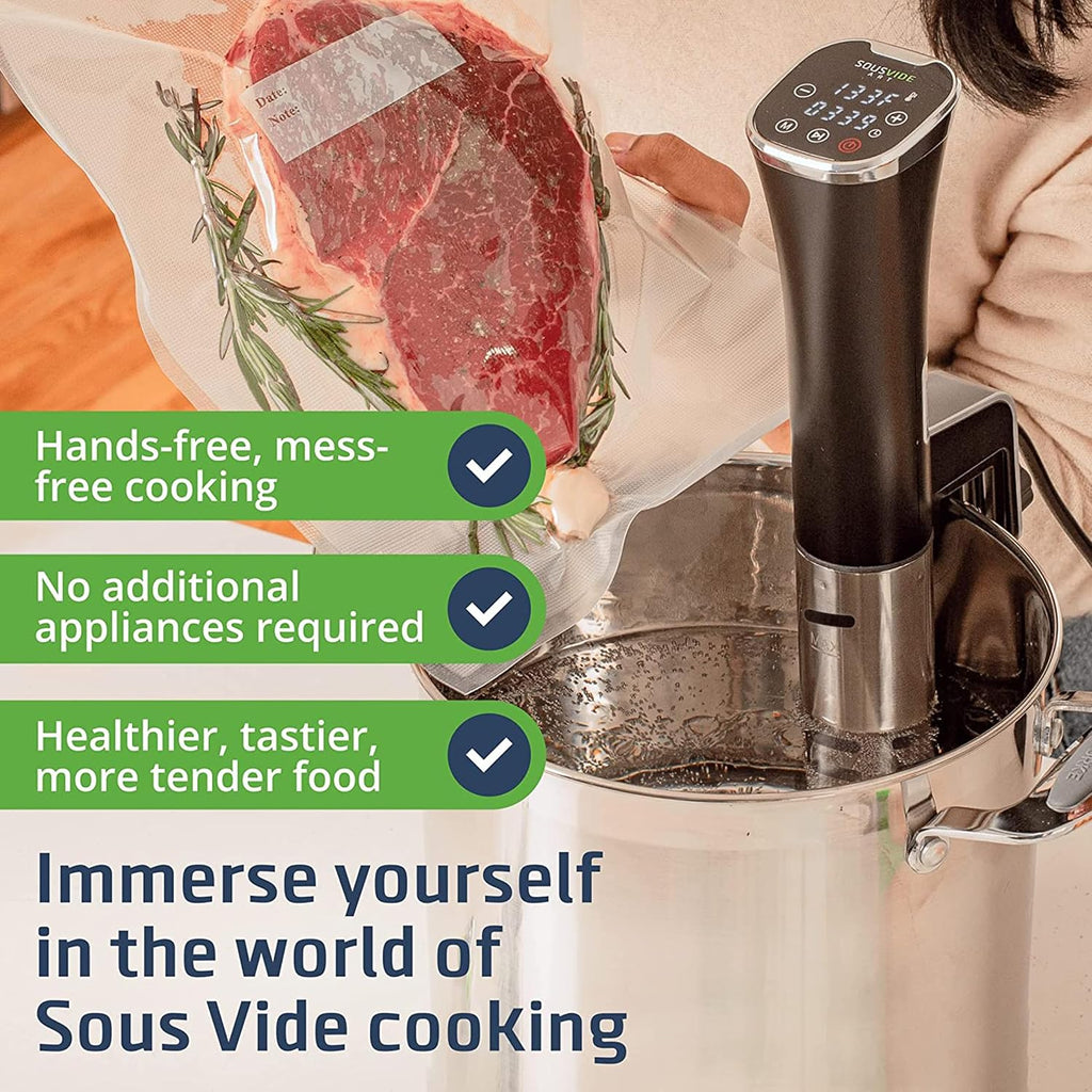 SOUSVIDE ART Sous Vide Immersion Cooker Kit with Digital Timer and Temp Control K88976