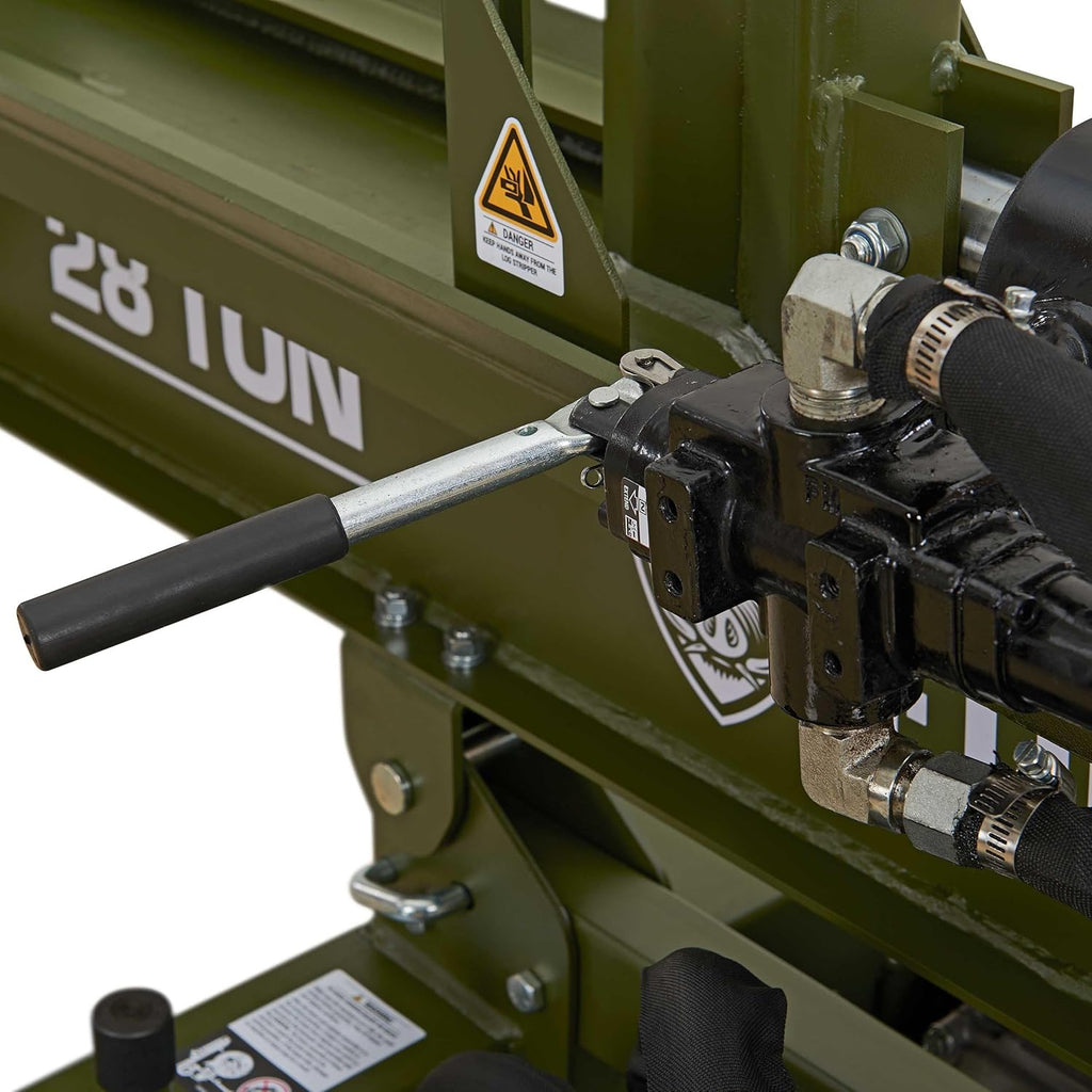 28 Ton Log Splitter with Full Boar Engine 212cc Z653