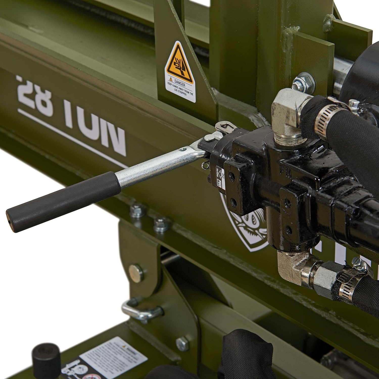 28 Ton Log Splitter with Full Boar Engine 212cc Z653