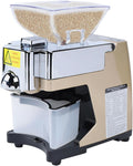 Fully Automatic Oil Press Machine, 530W Cold & Hot Oil Extractor, Stainless Steel Oil Expeller Press Mill, Household Organic Oil Press Mill Presser Maker