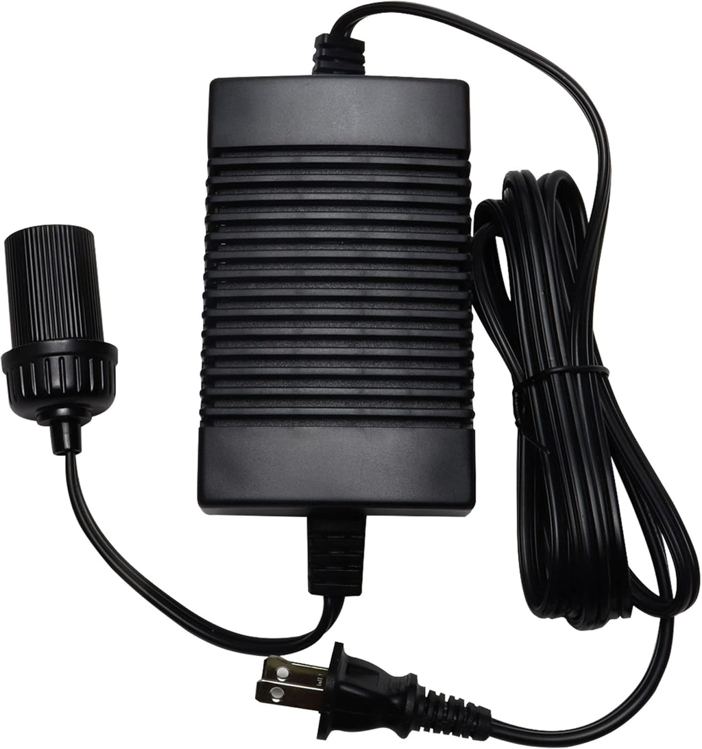 Koolatron AC to DC Converter 110V to 12V Power Adapter with Circuit Breaker, 6ft Cord for Car Fridge & Coolers S36182