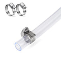 DAVCO Clear Tubing With 2 Stainless Clamps