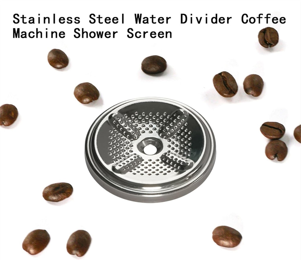 Stainless Steel Round Coffee Filter Basket for Coffee Machines (Pack of 2) X48646