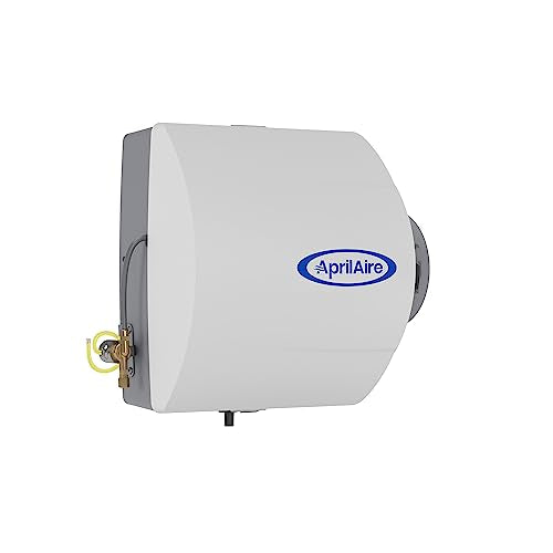 AprilAire 400 Whole-House Humidifier, Automatic Water Saver, White T441829