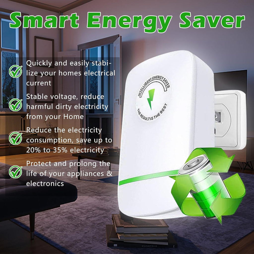 STOPWATT Energy Saving Device Smart Electricity Regulator US Plug 90V-250V 30KW (6 PCS) M325