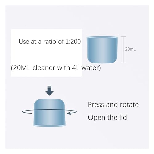 1L Floor Cleaning Solution for Roborock S7 S8 Series H858948