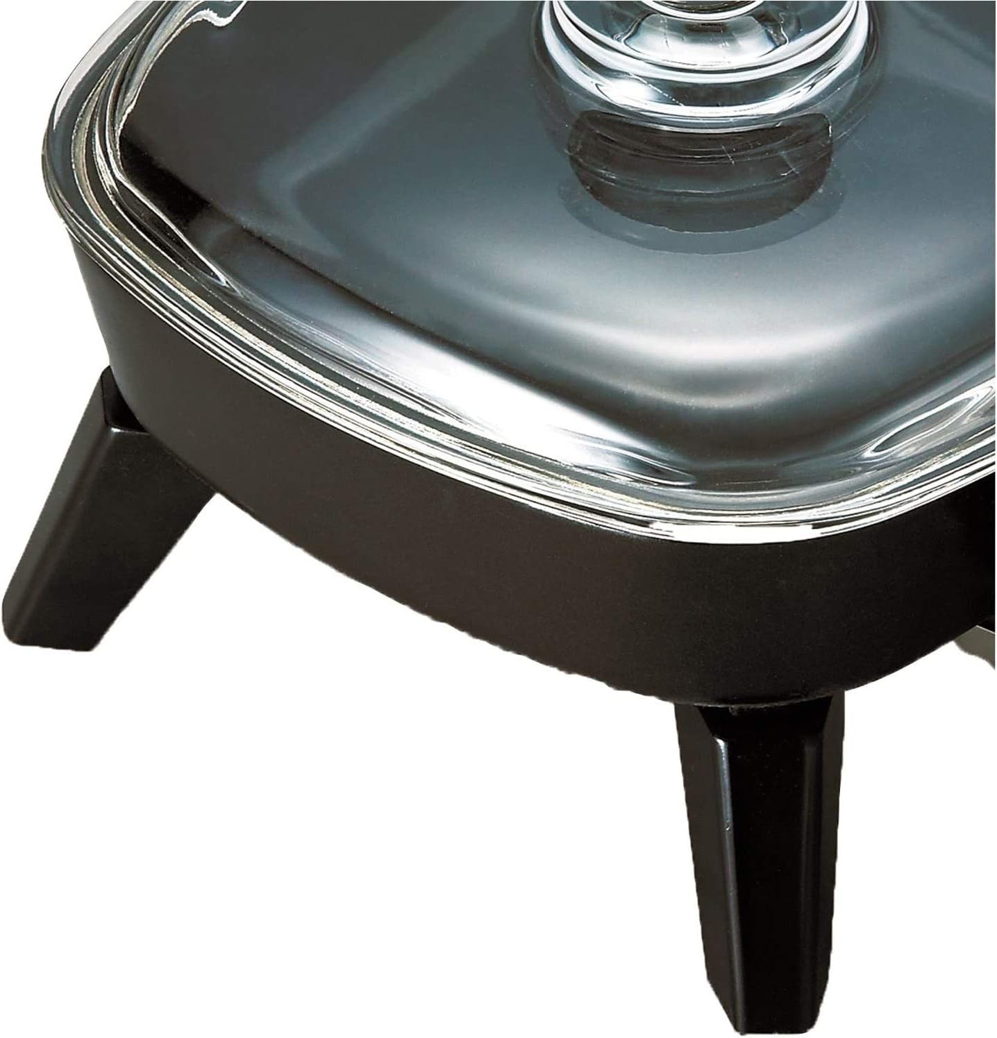 Brentwood SK-45 6" Non-Stick Electric Skillet with Glass Lid, Black M44417