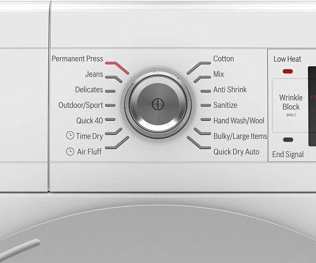WTW87NH1UC 24" 500 Series Smart Compact Heat Pump Dryer in White M9893