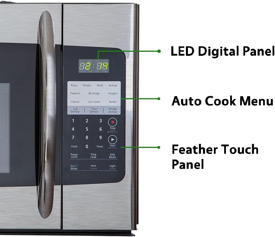 Over the Range Microwave 30 Inch with Vent, Sensor Cook, Stainless Steel X86743