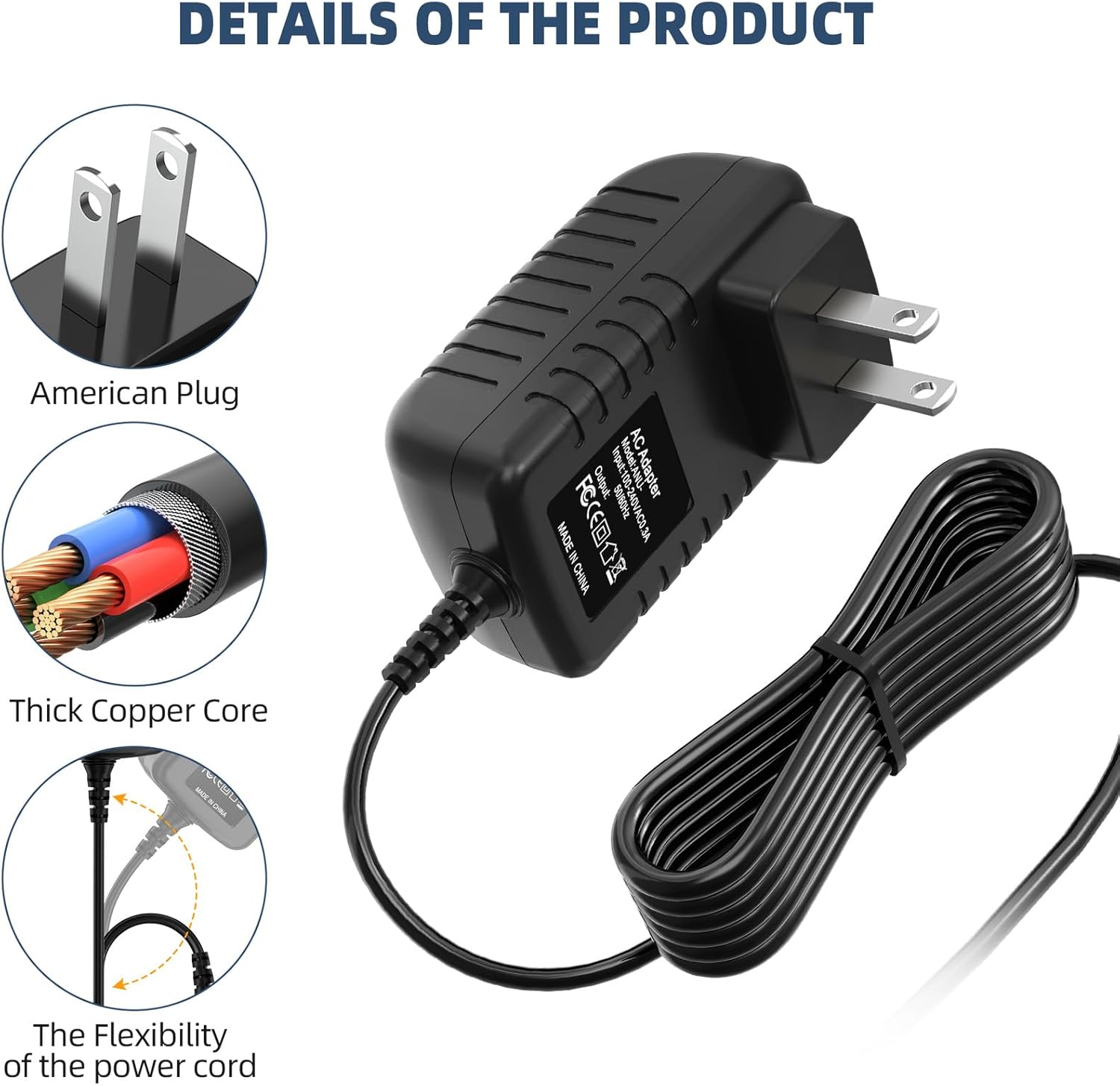 Ohaus RA Scale AC/DC Adapter Power Supply C84561