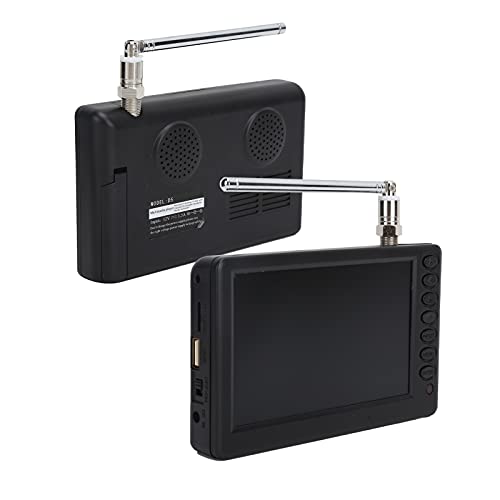 Yoidesu 5 inch Portable TV, ATSC HD TFT LED Pocket Digital Television with Remote Control H41862